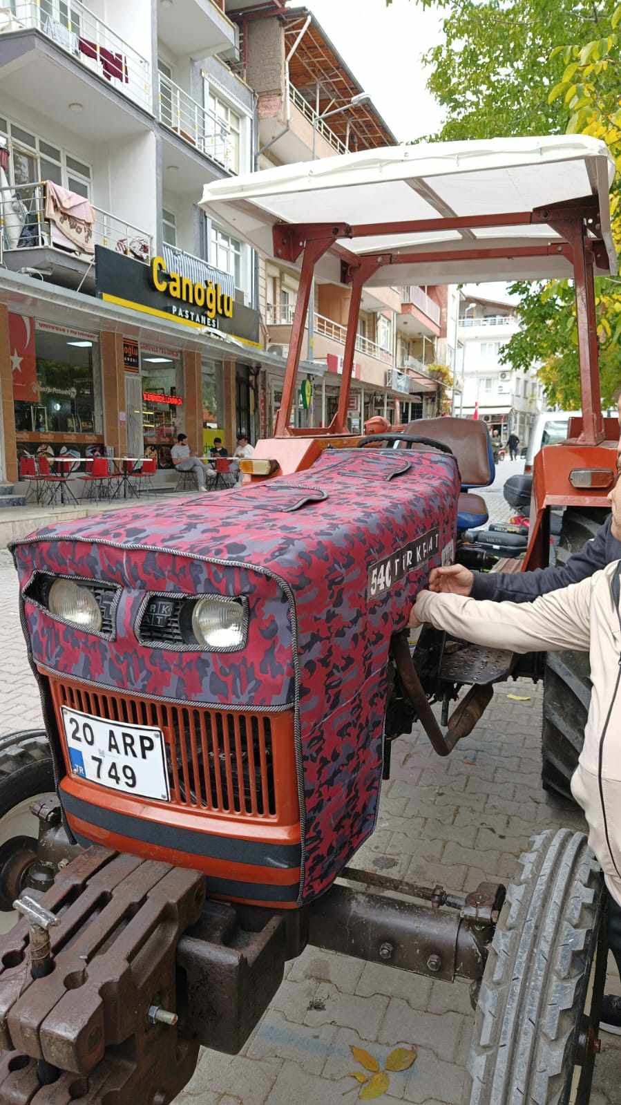 TürkFiat 54C traktör brandası uygulama görünümü